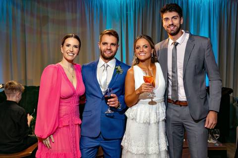 Casamento - convidados  - noivos - fotos - fotógrafo Fábio Martins'