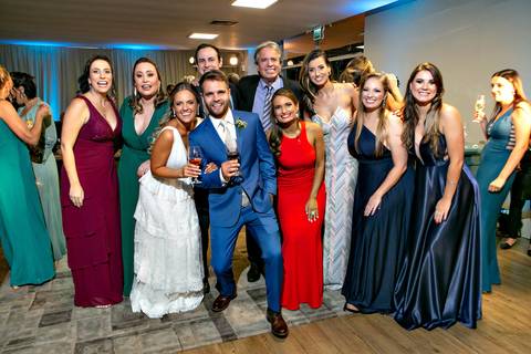 Casamento - convidados  - noivos - fotos - fotógrafo Fábio Martins'