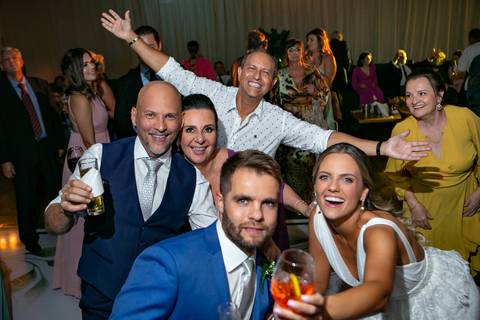 Casamento - convidados  - noivos - fotos - fotógrafo Fábio Martins'