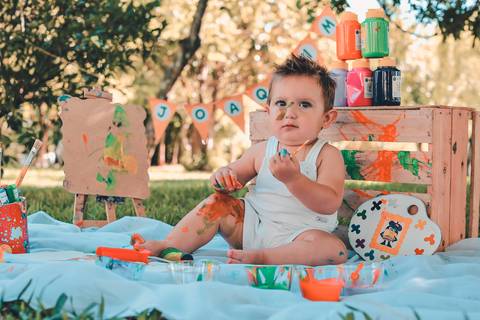 ensaio smash the cake - ensaio fotográfico infantil -  smash the cake ao ar livre – ensaio externo'