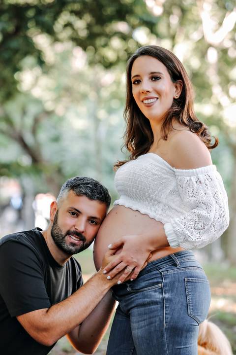 ensaio de gestante – book de gestante – fotografo de gestante – book de gestante na natureza – gestante no por sol – praça linda de porto alegre – lindas fotos de gestante com por do sol – Fábio Martins fotografo de gestante – gestante em casa '
