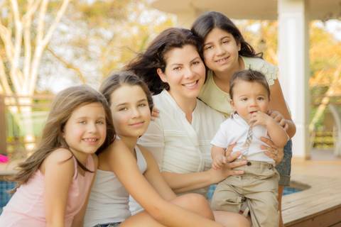 foto de família junta ensaio família'