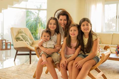 foto de família junta ensaio família'