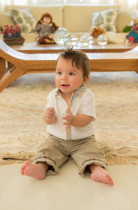 foto de bebê ensaio família'