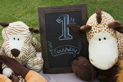 foto de decoração smash the cake'