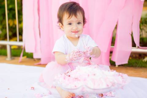 ensaio bebê smash the cake família fotografia'