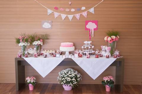 foto de decoração (chá de bebê)'
