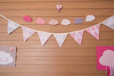 foto de decoração (chá de bebê)'