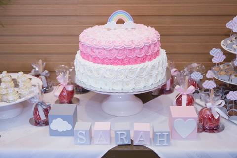 foto de decoração (chá de bebê)'