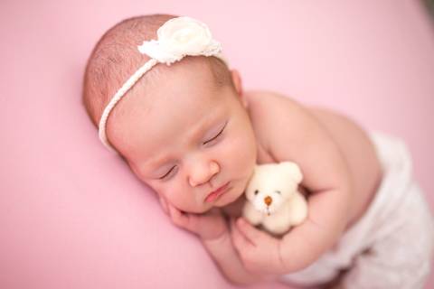 foto de bebê recém nascido. ensaio newborn'