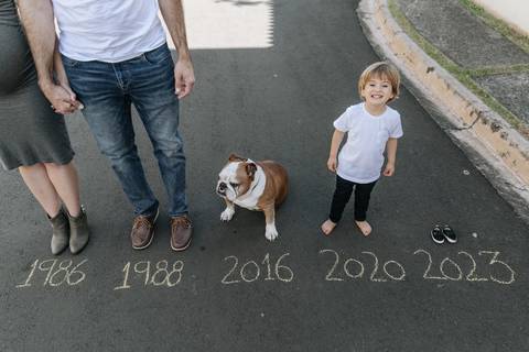 ensaio gestante cronologia'