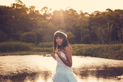 Ensaio fotográfico externo com Lais'