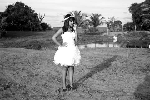 Ensaio fotográfico externo com Lais'