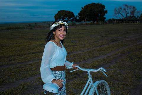 Ensaio fotográfico externo com Lais'