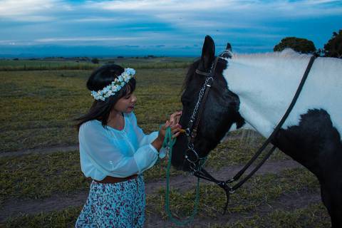 Ensaio fotográfico externo com Lais'