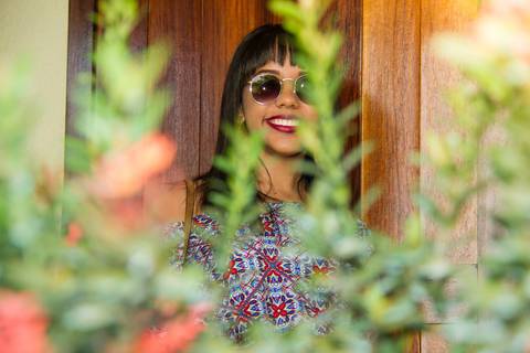 Ensaio fotográfico externo com Lais'