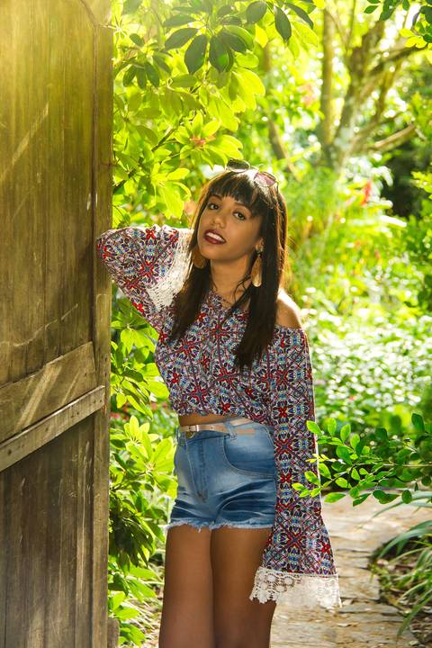 Ensaio fotográfico externo com Lais'