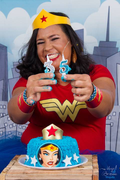 Smash the cake - Janaina - 35 anos'