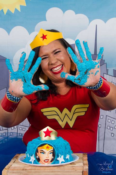 Smash the cake - Janaina - 35 anos'