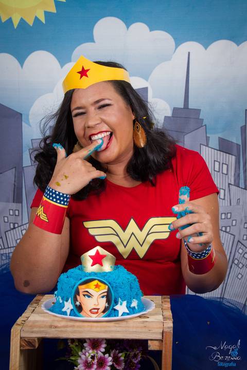 Smash the cake - Janaina - 35 anos'