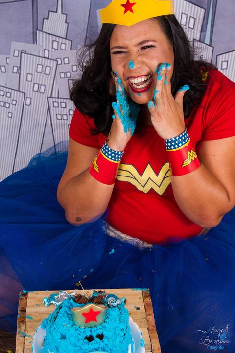 Smash the cake - Janaina - 35 anos'