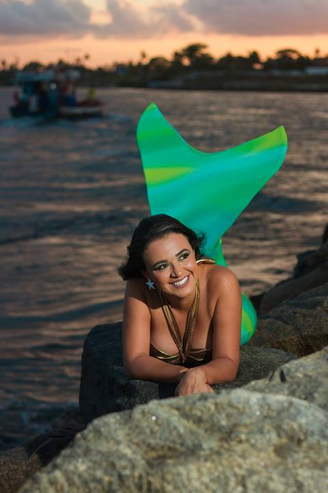 Ensaio sereia feminino'