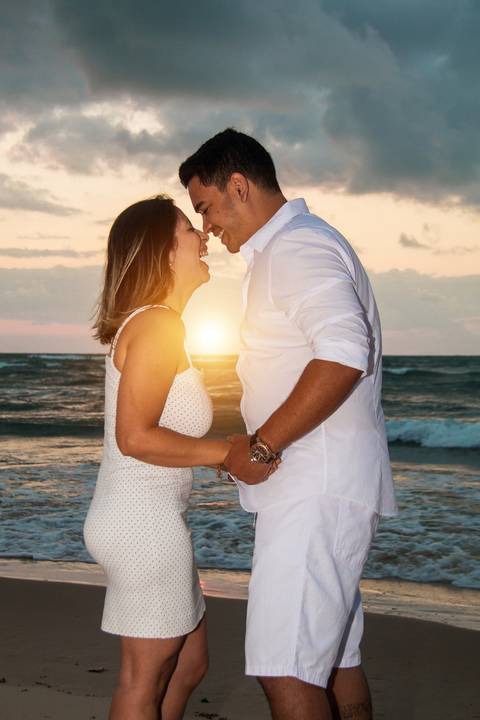  Ensaio pre-wedding napraia'