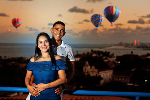 Casamento externo em Recife'