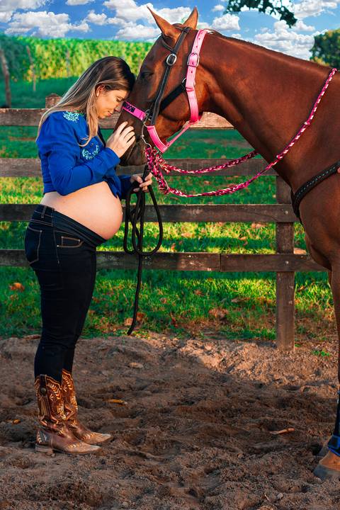 Ensaio gestante Haras Joao Pessoa'