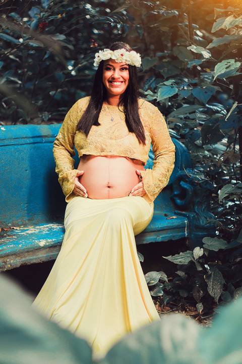 Ensaio gestante externo'