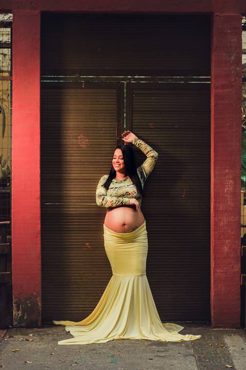 Ensaio gestante externo jardim botânico Recife'