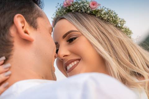 PRE WEDDING ENSAIO CASAL PRAIA DO ROSA GAROPABA NASCER DO SOL'