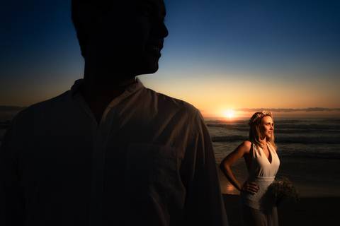 PRE WEDDING ENSAIO CASAL PRAIA DO ROSA GAROPABA NASCER DO SOL'