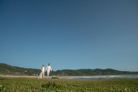 PRE WEDDING ENSAIO CASAL PRAIA DO ROSA GAROPABA NASCER DO SOL'