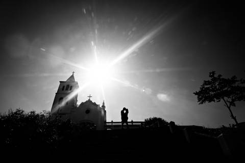 PRE WEDDING ENSAIO CASAL PRAIA DO ROSA GAROPABA NASCER DO SOL'