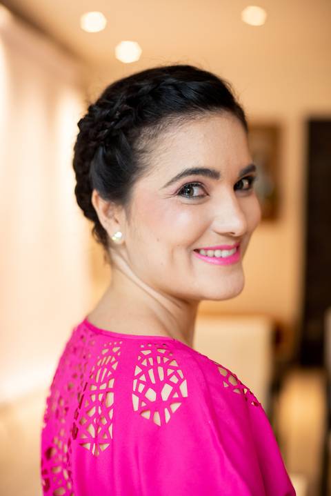 Editorial de passo a passo de penteado para Jornal Extra'