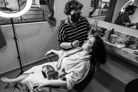 Making Of casamento Melissa e Flávia no Espaço Quinta dos Pinheiros- Serra da Cantareira- São Paulo-SP'