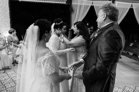 Cerimônia de casamento da Melissa com a Flávia no Quinta dos Pinheiros- Serra da Cantareira - SP'