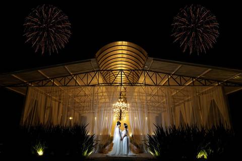 Cerimônia de casamento da Melissa com a Flávia no Quinta dos Pinheiros- Serra da Cantareira - SP'