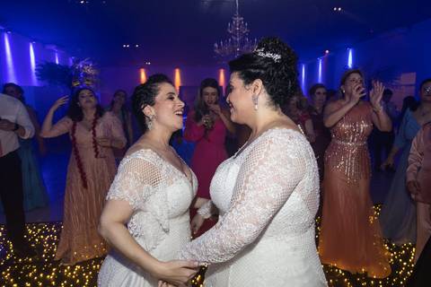 Cerimônia de casamento da Melissa com a Flávia no Quinta dos Pinheiros- Serra da Cantareira - SP'