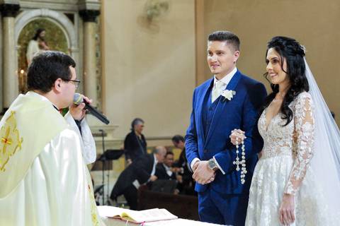 Cerimônia de casamento da Marcelle e Rafael na igreja Matriz São Bernardo do Campo - SP, fotos de casamento da igreja Matriz São Bernardo do Campo - SP, fotógrafo de casamento da igreja Matriz São Bernardo do Campo - SP, casamento '