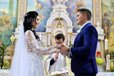 Cerimônia de casamento da Marcelle e Rafael na igreja Matriz São Bernardo do Campo - SP, fotos de casamento da igreja Matriz São Bernardo do Campo - SP, fotógrafo de casamento da igreja Matriz São Bernardo do Campo - SP, casamento '