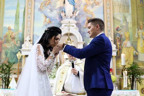 Cerimônia de casamento da Marcelle e Rafael na igreja Matriz São Bernardo do Campo - SP, fotos de casamento da igreja Matriz São Bernardo do Campo - SP, fotógrafo de casamento da igreja Matriz São Bernardo do Campo - SP, casamento '