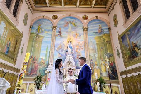 Cerimônia de casamento da Marcelle e Rafael na igreja Matriz São Bernardo do Campo - SP, fotos de casamento da igreja Matriz São Bernardo do Campo - SP, fotógrafo de casamento da igreja Matriz São Bernardo do Campo - SP, casamento '