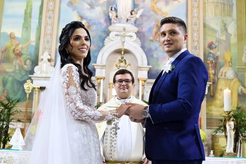Cerimônia de casamento da Marcelle e Rafael na igreja Matriz São Bernardo do Campo - SP, fotos de casamento da igreja Matriz São Bernardo do Campo - SP, fotógrafo de casamento da igreja Matriz São Bernardo do Campo - SP, casamento '