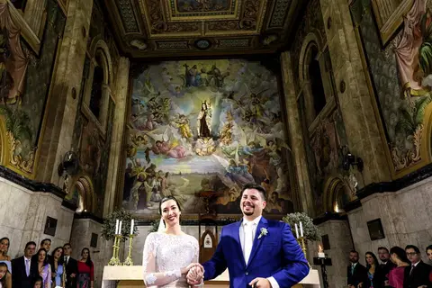 casamento na paróquia Matriz Nossa Senhora de Santo André -SP, fotógrafo de casamento de Santo André, fotógrafo de casamento da paróquia Matriz Nossa Senhora de Santo André - SP'
