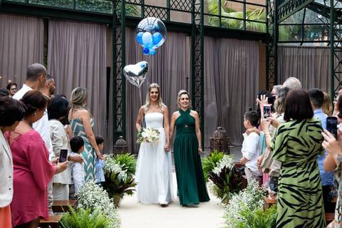 Entrada da noiva no Sítio São Jorge - espaço Vdara, Casamento da Beatriz com o Victor no Sítio São Jorge em São Bernardo do Campo - SP '