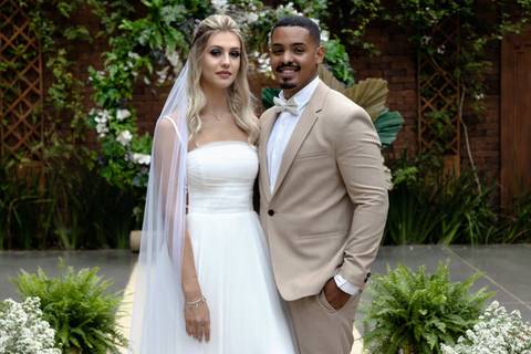 fotografia de casamento do casal Beatriz e Victor no Sítio São Jorge - espaço Vdara em São Bernardo do Campo em São Paulo'