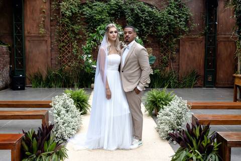 fotografia de casamento do casal Beatriz e Victor no Sítio São Jorge - espaço Vdara em São Bernardo do Campo em São Paulo'