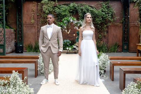 fotografia de casamento do casal Beatriz e Victor no Sítio São Jorge - espaço Vdara em São Bernardo do Campo em São Paulo'